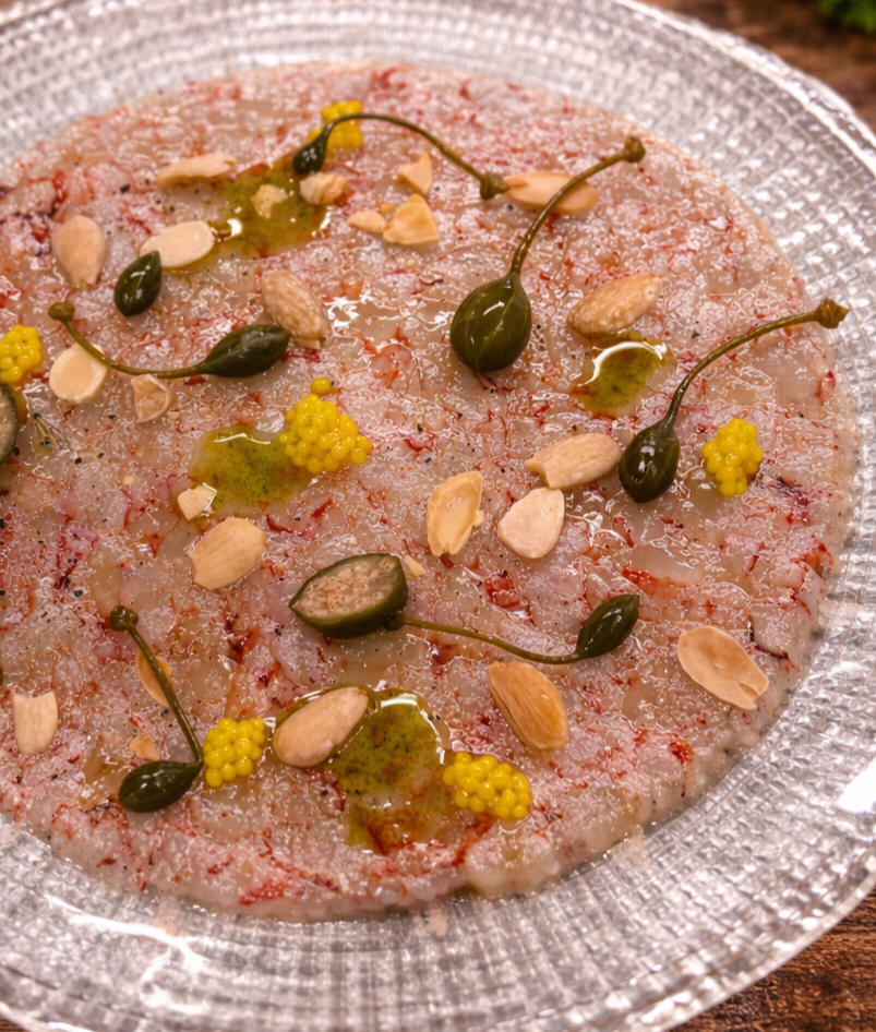 Carpaccio de carabinero