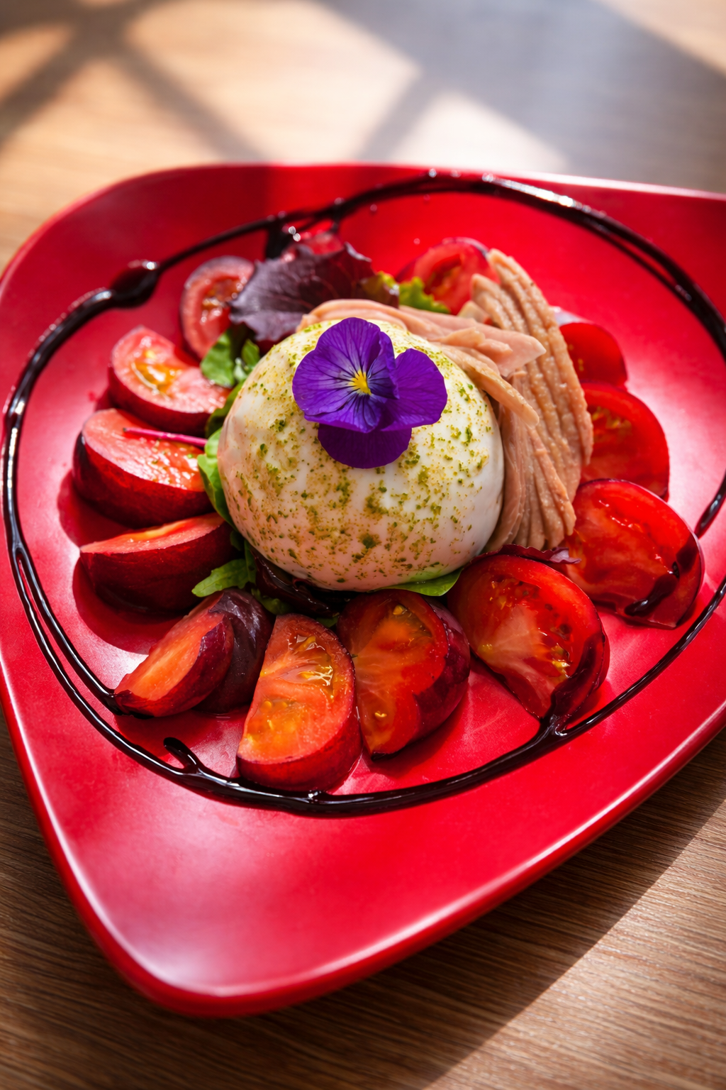 Tomato and Burrata Salad